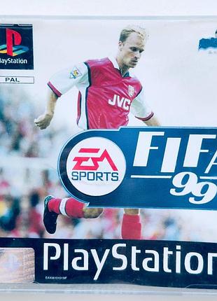 Fifa 99, б/у, английская версия - диск для playstation 1