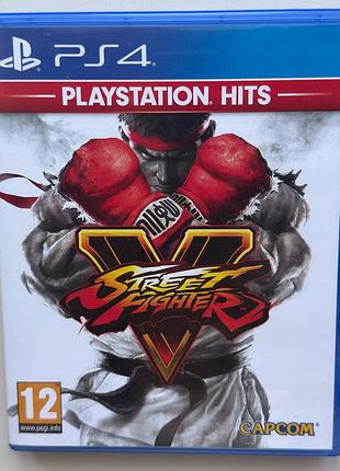 Street fighter v playstation hits, б/в, російські субтитри - диск для playstation 4