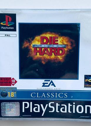 Die hard trilogy ea classics, б/у, английская версия - диск для playstation 1