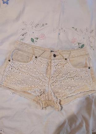 Шорты женские джинсовые chelsen girl. eur 36.