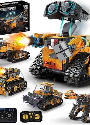 Конструктор wall-e робот 5 в 1 stem програмований robots pro k96175