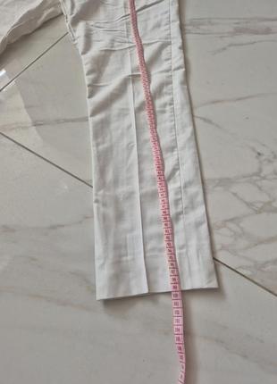 Брюки белые рабочая одежда, медицинская, склад s/m 5