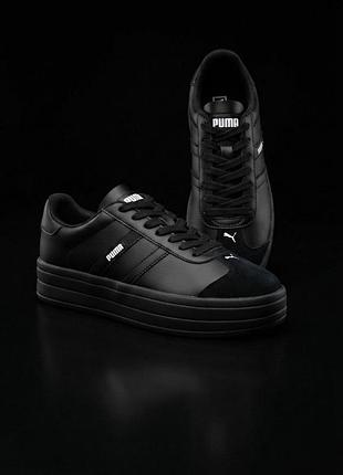 Жіночі кросівки puma на високій підошві/ жіночі кросівки пума на платформі