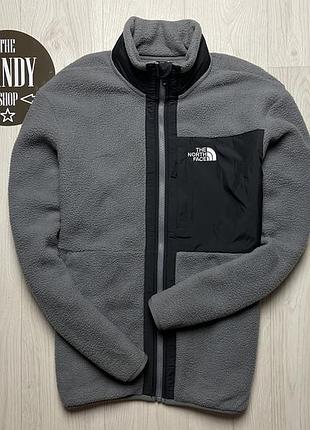 Мужская кофта, шерпа the north face, размер l