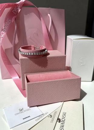 Тенісний браслет з подовжувачем matrix swarovski