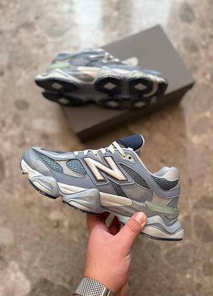 Стильні кросівки new balance 9060 arctic grey