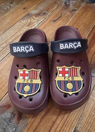 Крокси дитячі ліцензійнійні fc barcelona of waikiki,нові