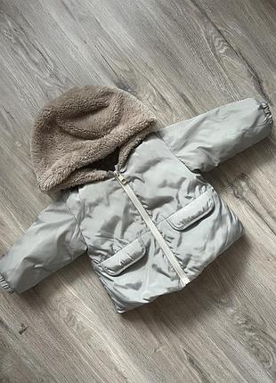 Курточка zara 80см