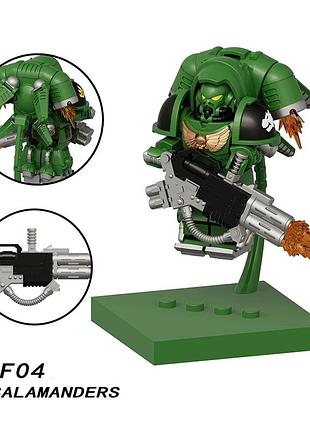 Фигурка warhammer космодесант на подставке f04