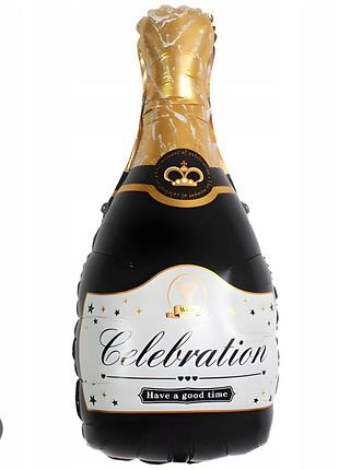 Фольгированная фигура бутылка celebration