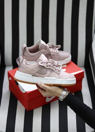 Кросівки dunk low disrupt barely rose  кроссовки