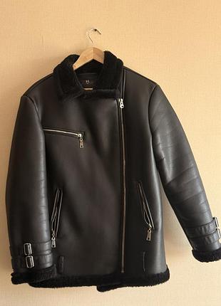 Дублянка aviator чорна розмір хl