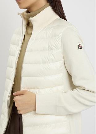 Пуховик комбінований moncler