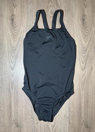 Спортивний чорний купальник speedo endurance+ , на зріст до 164 см (вік 12 років)