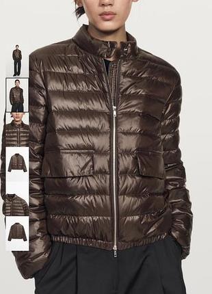 В наявності куртка бомбер легкий пуховик massimo dutti в розмірі м