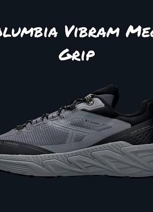Columbia vibram mega grip grey black