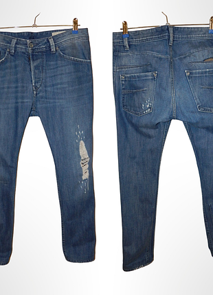 Джинсы regular slim-tapered diesel darron 008ar. size w32 l31. made in romania