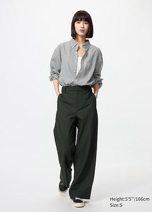 Брюки  uniqlo smart wide pants