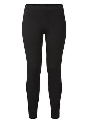 Легинсы с термофлисом для женщины esmara lycra® 427830 xs черный