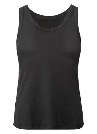 Майка закругленная снизу для женщины esmara lycra® 406640 l черный