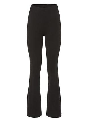Лосини розкльошені для жінки esmara lycra® 450640 s чорний