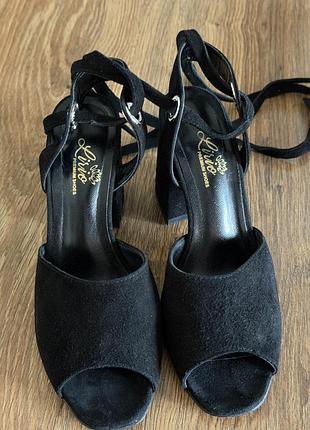 Замшеві босоніжки lirio premium shoes, натуральна замша, 37