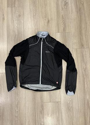 |м| велокуртка мембрана craft / веловітрівка / вело куртка craft cycling jacket