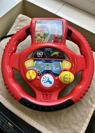 Кермо музичний розвиваючий winfun звук, світло, змінюється зображення 1080-nl