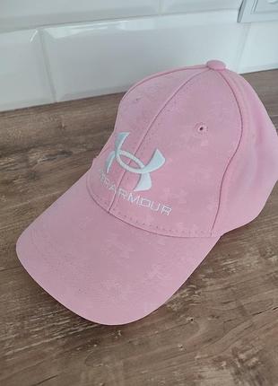 Оригинальная кепка under armour розовая женская