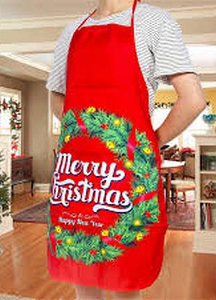 Кухонный фартук merry christmas