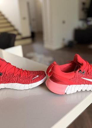 Кросівки жіночі nike free run 5.0 , червоного кольору, розмір 36.5/ 23см)