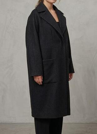 Пальто. двобортне пальто. пальто бойфренд. оверсайз. oversize. шерсть. вовна