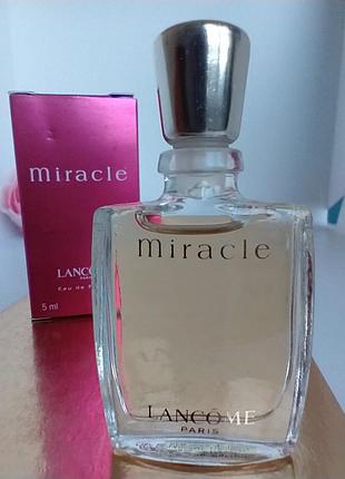 Lancome miracle мініатюра вінтаж 5 мл оригінал