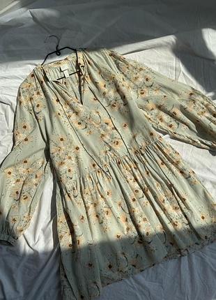 Легка обʼємна сукня h&m