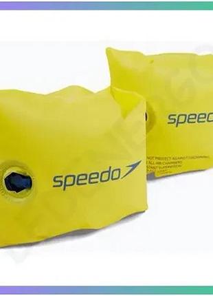 Нарукавники speedo armbands ju жовті надувні для навчання плаванню дітей 6-12 років безпечні клапани p sku_8-06920a878
