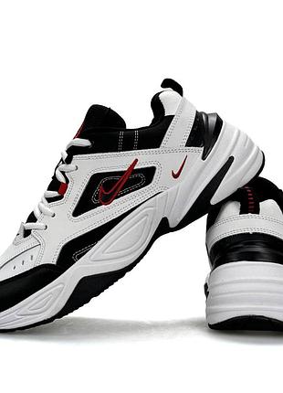 Жіночі кросівки nike m2k tekno w white black red