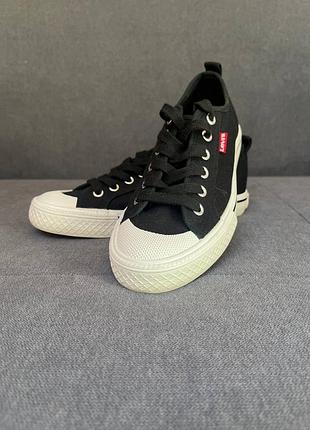 👟 классические черные кеды levis