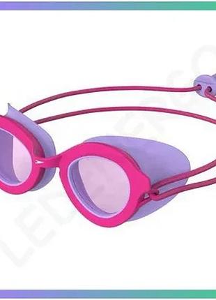 Окуляры для плавания speedo kids sunny g s shlls 651 красные фиолетовые для детей с защитой от запотев sku_8-775050515096