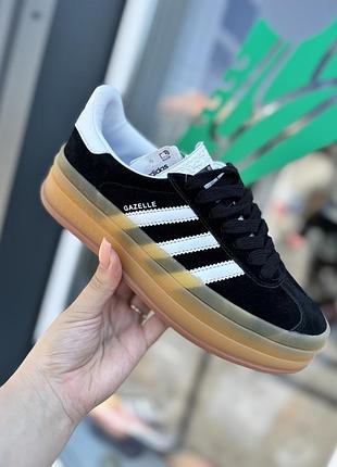 Кросівки  adidas gazelle bold ! 🖤💥