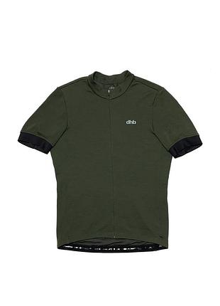 Чоловіча вовняна велофутболка велоджерсі dhb merino short sleeve jersey (rapha, castelli)