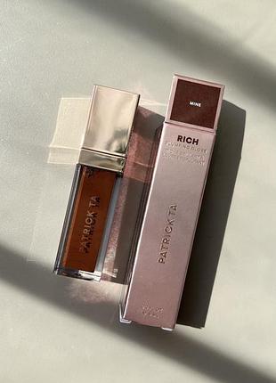 Patrick ta major volume plumping lip gloss блиск для губ
