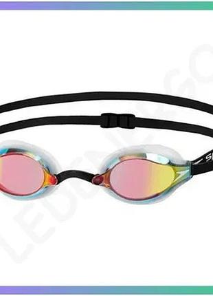 Окуляры для плавания speedo fastskin spesocket 2 mir белые черные унисекс для соревнований и тренирово sku_8-10897b586