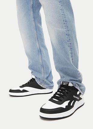 Кросівки reebok bb 1000 чорно білі рібок нові оригінал