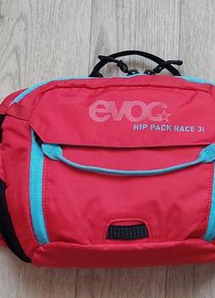 Сумка поясна- велосумка evoc hip pack race 3 l (germany)