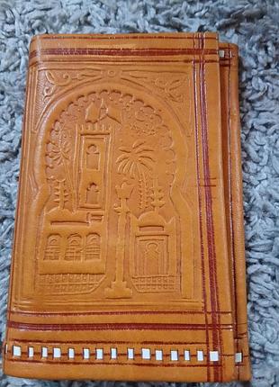 Кошелек кожа египет 15×10см