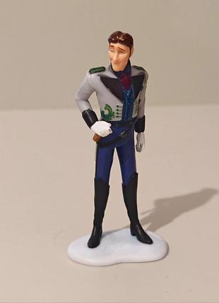 Hans disney frozen 4” action figure pvc plastic toy on base,