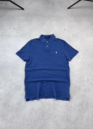 Поло футболка polo ralph lauren m slim fit