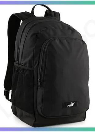 Рюкзак puma academy backpack 19l чорний для спорту та активного відпочинку унісекс 20x37x30 см sku_090697-01