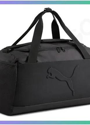 Сумка puma buzz small sports bag 35l чорна спортивна сумка для спорту та повсякденного використання 51 sku_091158-01
