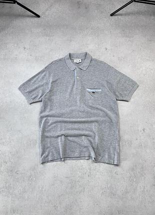 Поло футболка lacoste classic fit l
